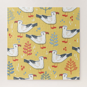 Puzzle Vintage Feuilles Motif naturel