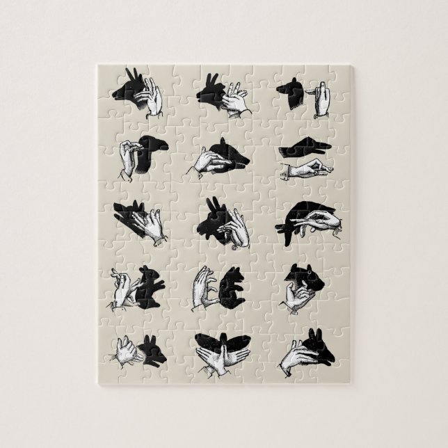 Puzzle Vintage Hand (Vertical)