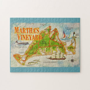 Puzzle vintage Martha's Vineyard 11x14