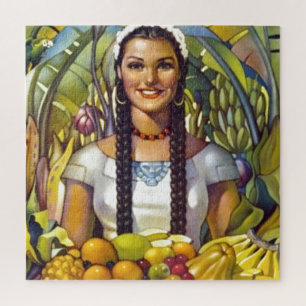 Puzzle Vintage Mexique Travel Tourisme Publicité