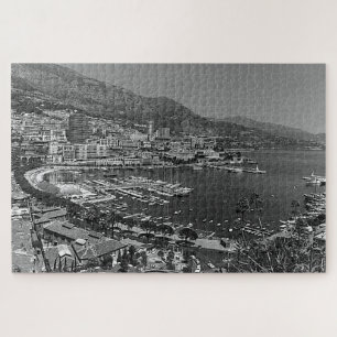 Puzzle Vintage Monaco Monte-Carlo Vue générale