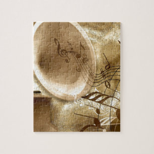 Puzzle Vintage music