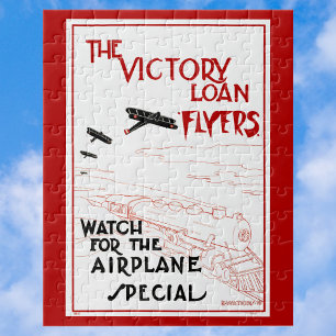 Puzzle Vintage Patriotique, Victory Loan Avions