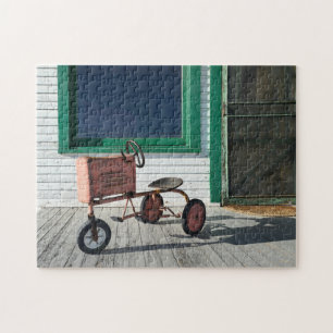 Puzzle Vintage Toy Tractor