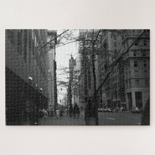 Puzzle Vintage USA Washington Street (Horizontal)