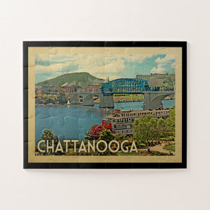 Puzzle Vintage voyage de Chattanooga Tennessee