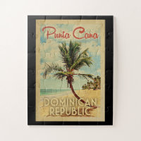 Vintage voyage de la République Dominicaine de