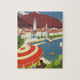 Puzzle Vintage voyage Suisse