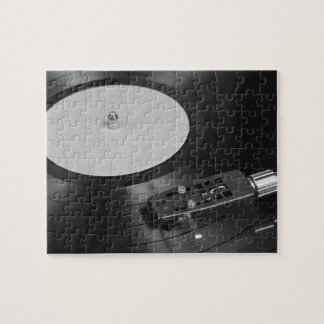 Puzzle Vinyl Record Lecture sur un Tourne-disque Aperçu