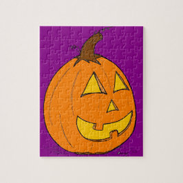 Puzzle violet Jack o' Lantern