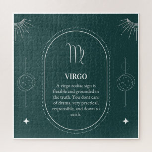 Puzzle Virgo customize name 12 signs of the Zodiac