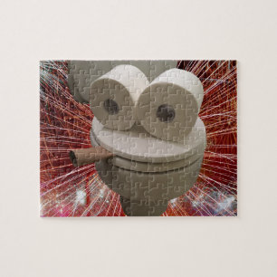 Puzzle Visage des toilettes souriantes