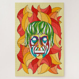 Puzzle Visage Grimace