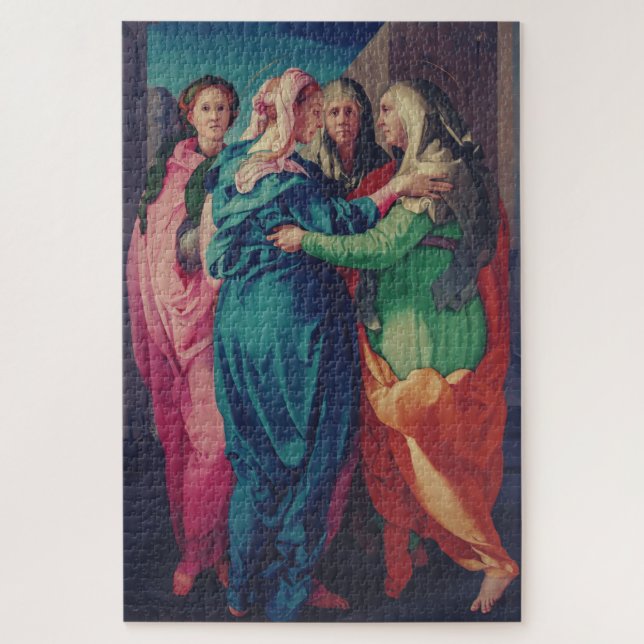 Puzzle Visite de la Vierge par Pontormo (Vertical)