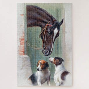 Puzzle Visite des Stables par Carl Reichert
