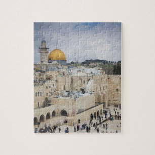 Puzzle Visiteurs, place du Mur occidental et dôme du Roch