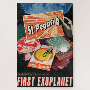 Puzzle Visitez La Première Exoplanète Trouvée À L'Extérie