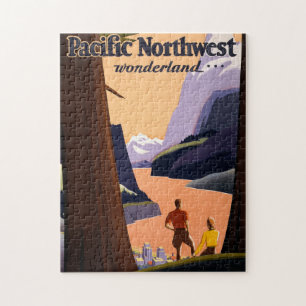 Puzzle Visitez le Pacifique Nord-Ouest du pays des mervei