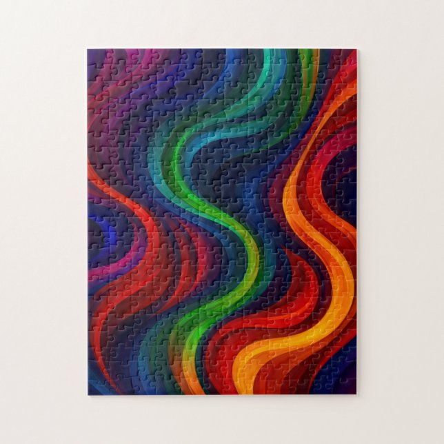 Puzzle Vivid Curves (Vertical)