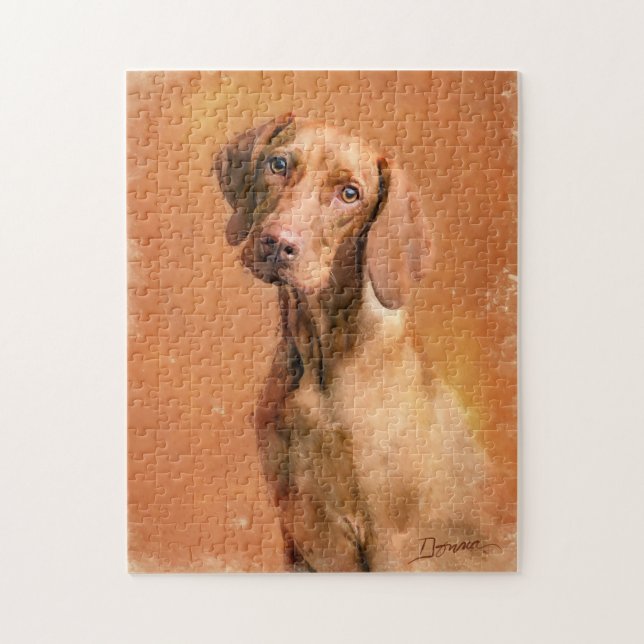 Puzzle Vizsla Dog Art hongrois (Vertical)