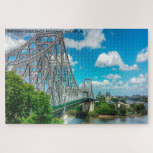 Puzzle Voeux d'anniversaire Brisbane Australie