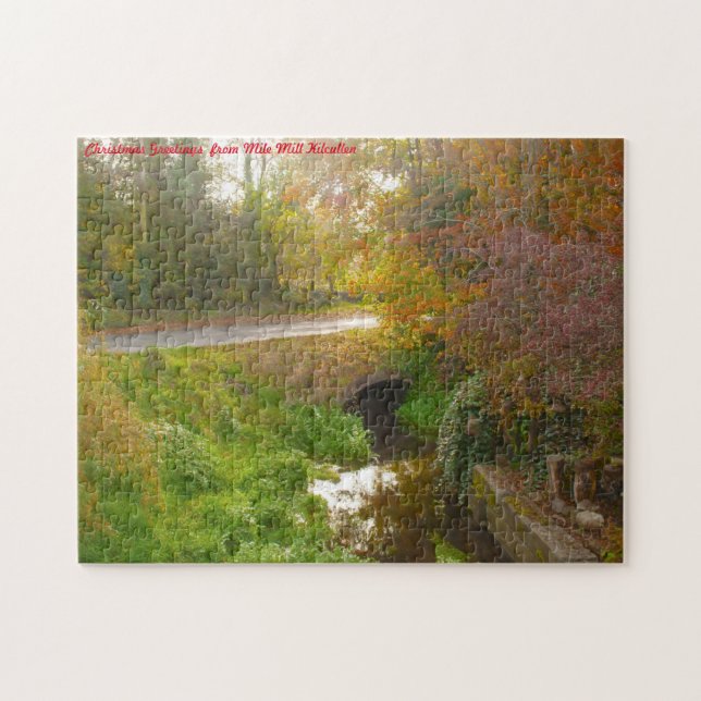 Puzzle voeux de Noël de Mile Mill Kilcullen (Horizontal)