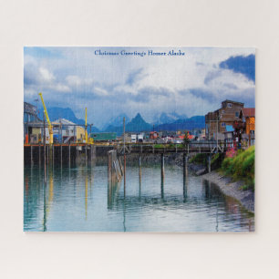 Puzzle Vœux de Noël d'Homer Alaska