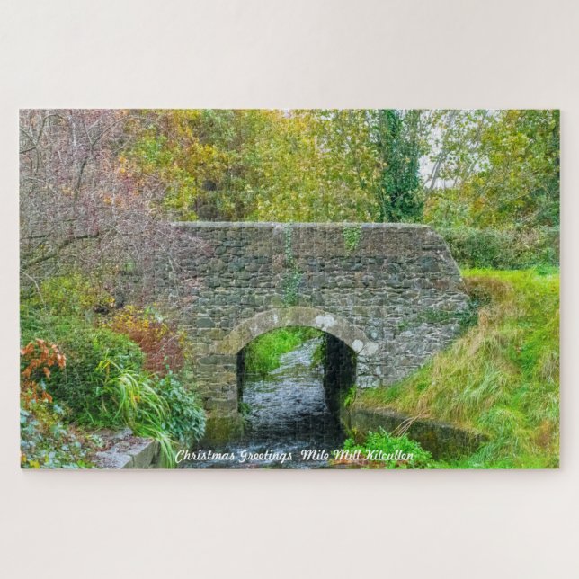 Puzzle voeux de Noël Mile Mill Kilcullen (Horizontal)