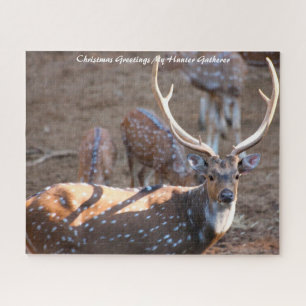 Puzzle Vœux de Noël Mon Chasseur Cueilleur