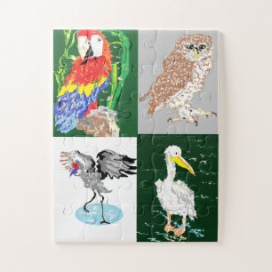 Puzzle: Vögel
