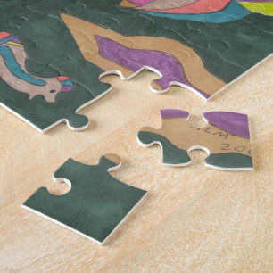 Puzzle Voici, Abstrait original