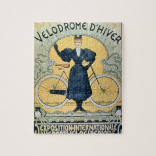 Puzzle "Voie d'emballage de cycle d'hiver", objet exposé