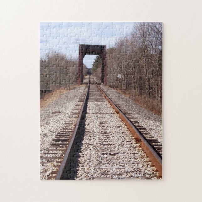 Puzzle Voies de train (Vertical)