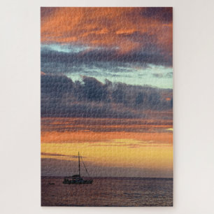 Puzzle Voile dans le coucher de soleil Hawaii - 20x30 - 1