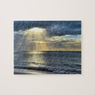 Puzzle Voile dans le coucher du soleil - 8x10 - 110 pcs