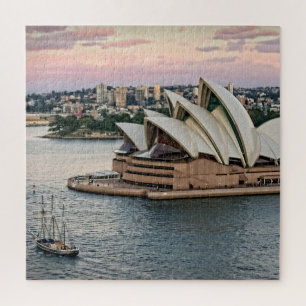 Puzzle Voile par Sydney Opera House - 20x20 - 676 pcs