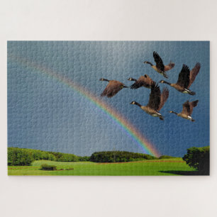 PUZZLE VOIR AU-DESSUS DE LA PLUIE