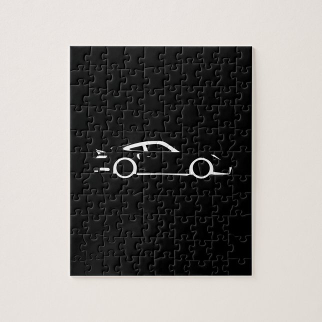Puzzle Voiture sombre (Vertical)