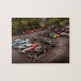 Puzzle Voiture - Vitrine de voiture antique