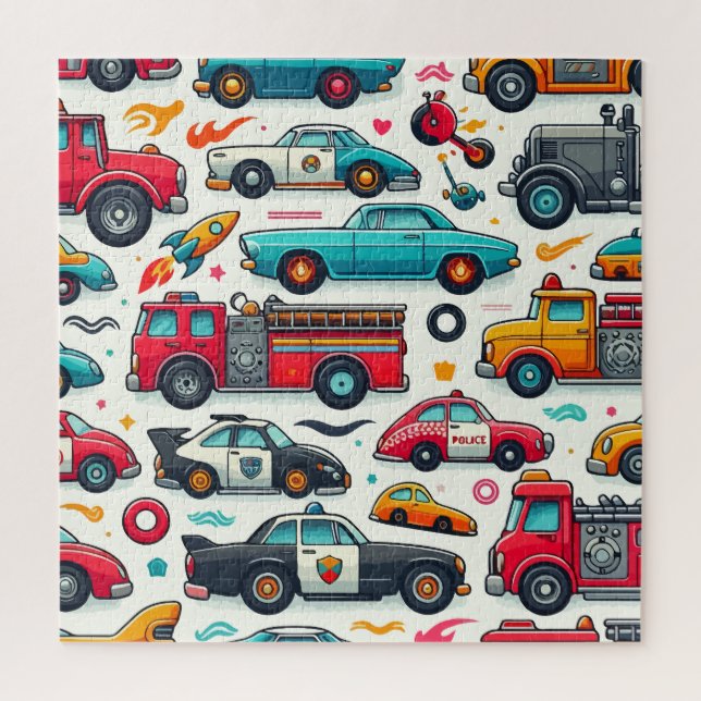 Puzzle Voitures (Vertical)