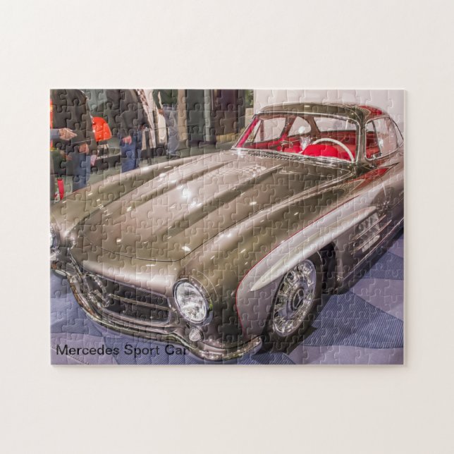 Puzzle Voitures classiques - voiture de sport de Mercedes (Horizontal)