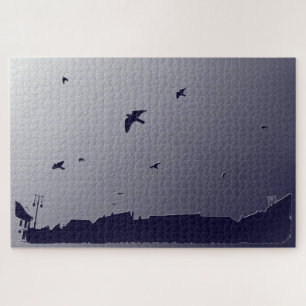 Puzzle Vol bleu