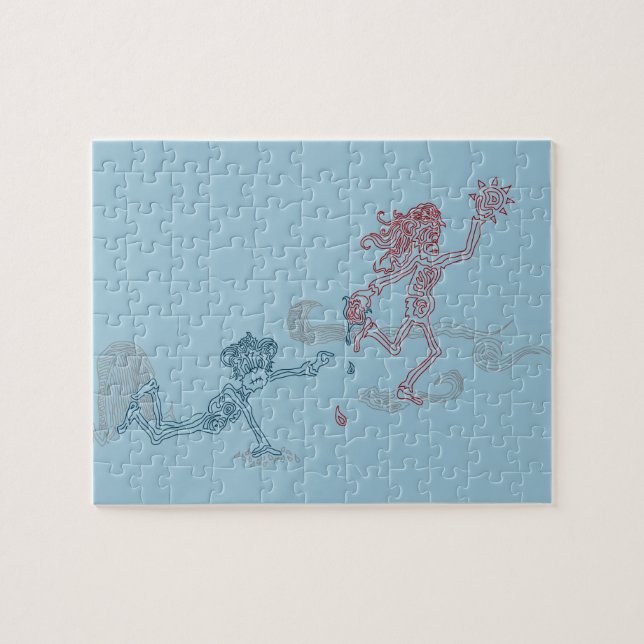Puzzle voleur de singe (Horizontal)