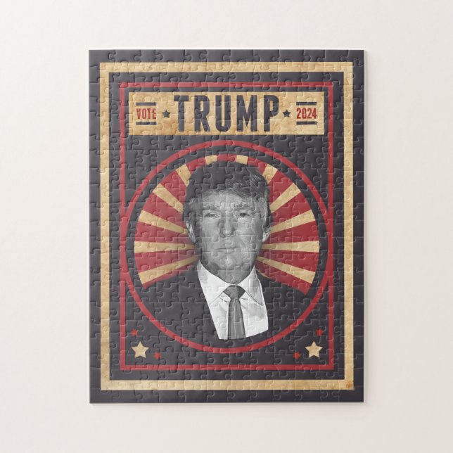 Puzzle Vote Trump 2024 (Vertical)