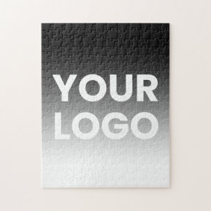 Puzzle Votre logo et dégradé de couleur moderne modifiabl