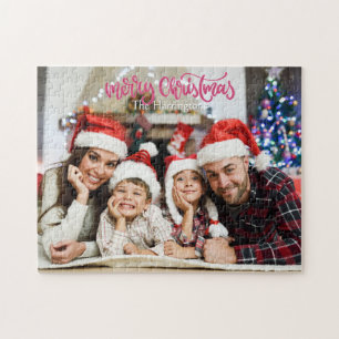 Puzzle Votre photo et nom(s) Noël