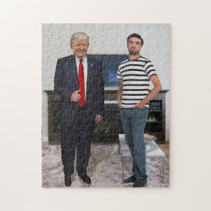 Puzzle Vous avez rencontré le président Donald Trump Aj