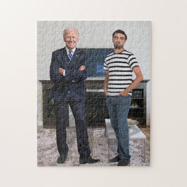 Puzzle Vous avez rencontré le président Joe Biden | Ajout (Vertical)