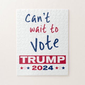 Puzzle Vous êtes impatient de voter TRUMP 2024