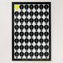 Vous êtes l'ampoule la plus brillante personnalisa